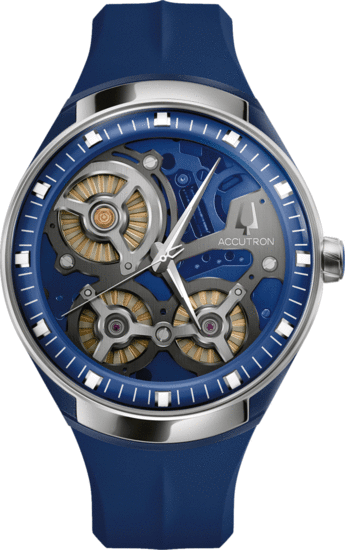 ACCUTRON DNA Casino Blue 28A208 Limited Edition 100pcs