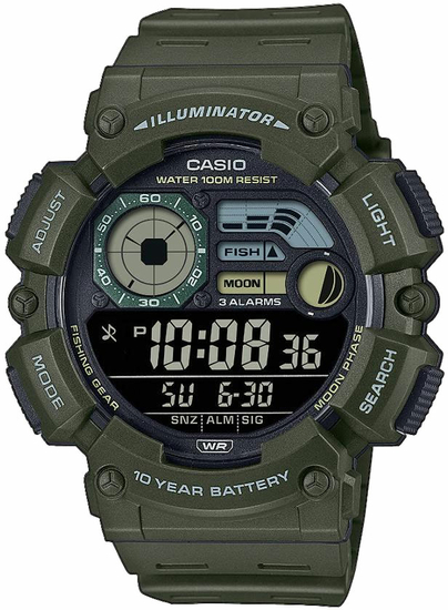 CASIO COLLECTION WS-1500H-3BVEF