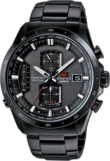 Casio edifice solar sales powered radio controlled watch