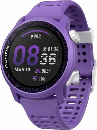 COROS PACE 3 GPS SPORT WATCH VIOLET SILICONE BAND WPACE3-PUR