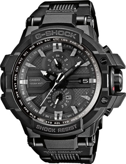最新作大人気CASIO　G-SHOCK　GW-A1000D-1AJF　腕時計　メタルバンド 時計