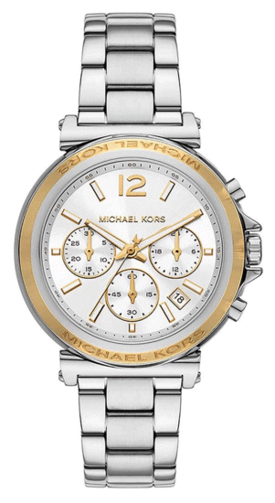 Michael Kors Oversized Maren Silver-Tone Watch MK7495