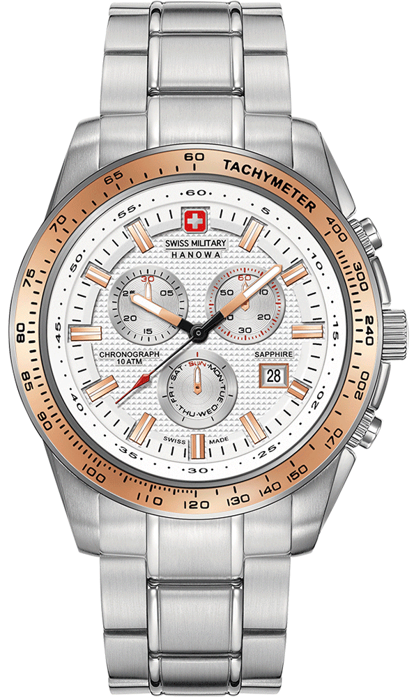 SWISS MILITARY HANOWA Crusader Chrono 5225.04.001.09 voor