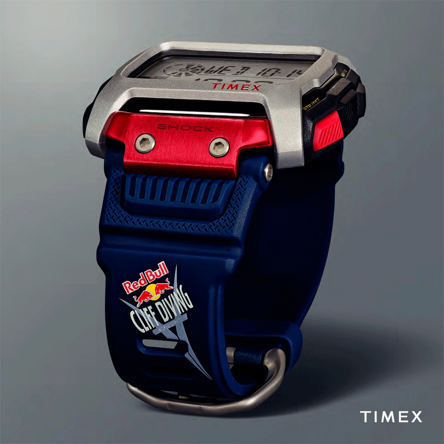 TIMEX Command X Red Bull Cliff Diving 54mm Resin Strap Watch TW5M20800 |  Starting at 107,00 € | IRISIMO