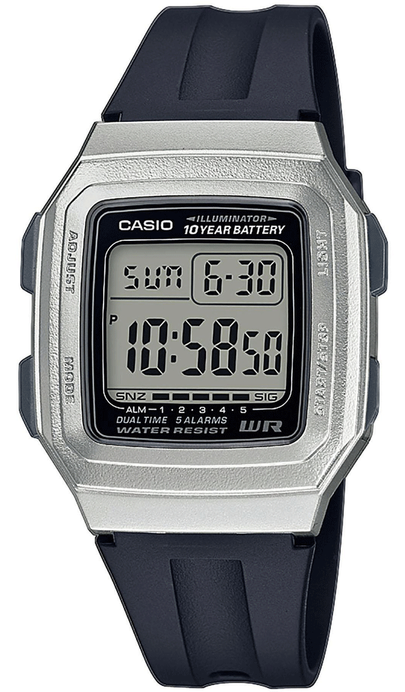 Casio dual outlet time 5 alarm