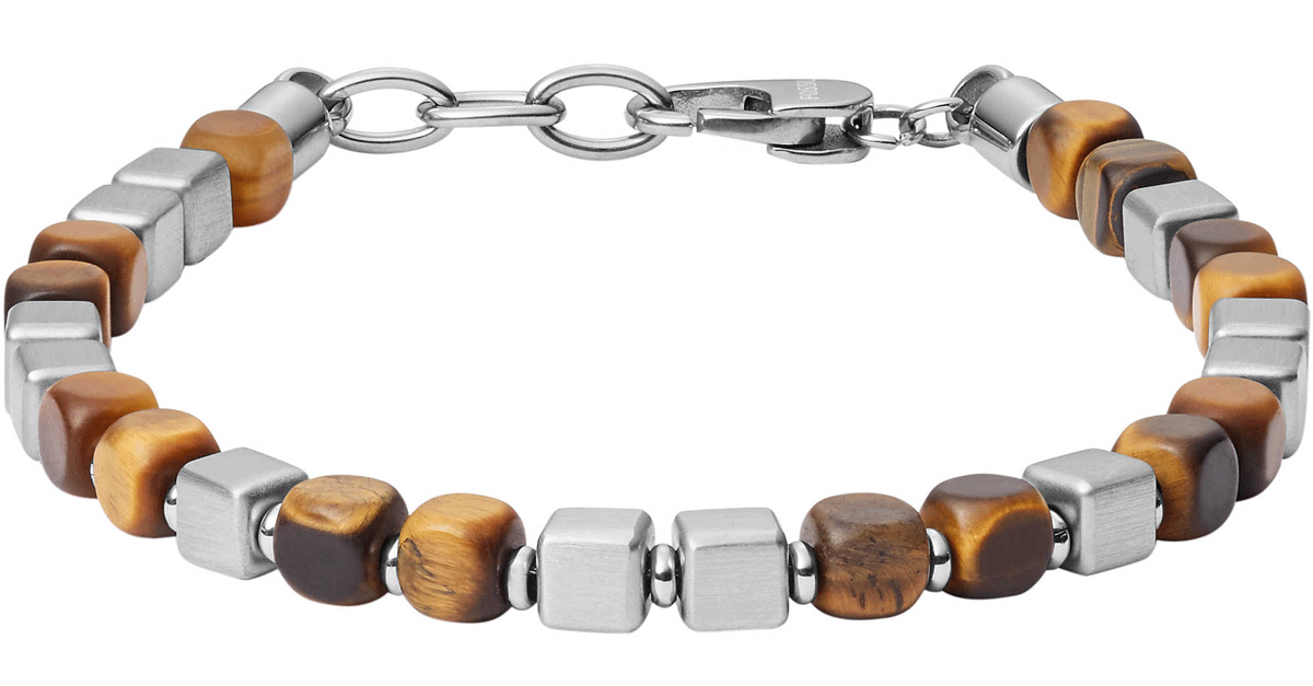 Fossil Men's Brushed Stainless Steel Cuban Chain Link Bracelet | Chain link  bracelet, Cuban chain, Link bracelets