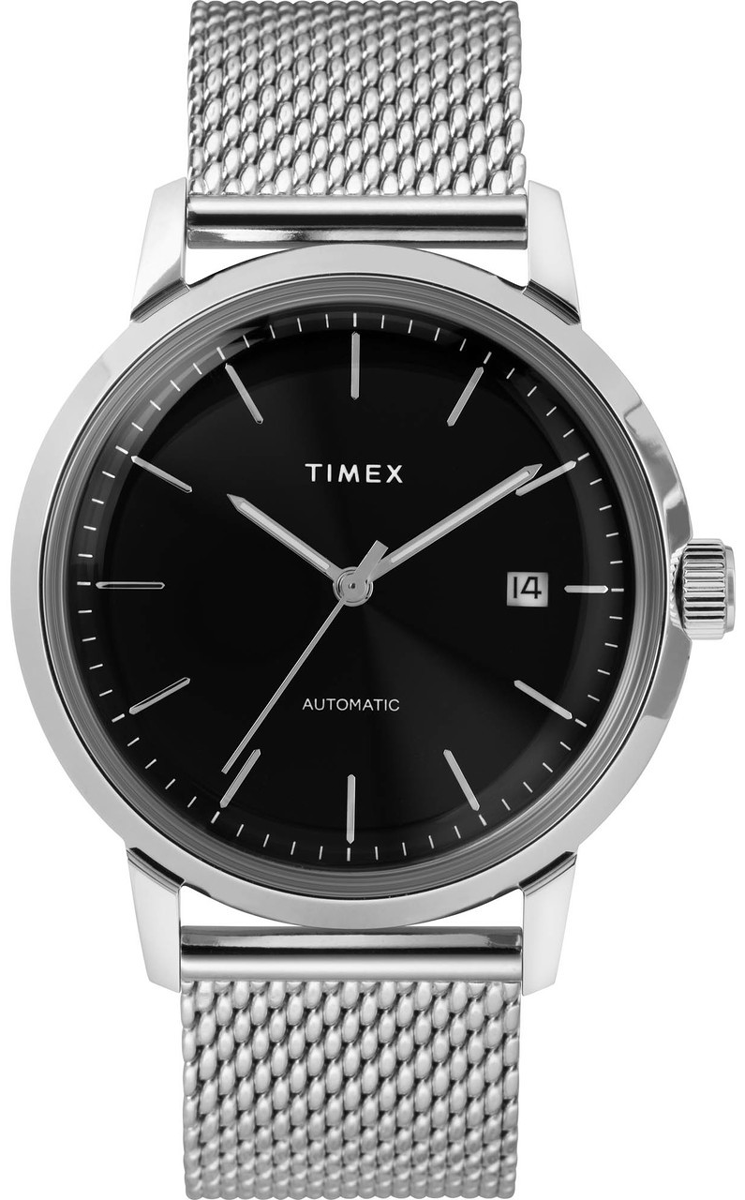 TIMEX Marlin® Automatic 40mm Stainless Steel Mesh Band Watch TW2T22900 |  Starting at 234,00 € | IRISIMO