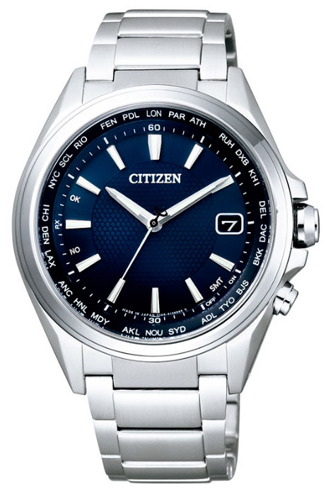 Citizen eco drive outlet attesa radio controlled titanium