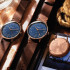 STERNGLAS Hamburg Automatik Darkblue Bronze S02-HH27-VI17