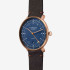 STERNGLAS Hamburg Automatik Darkblue Bronze S02-HH27-VI17