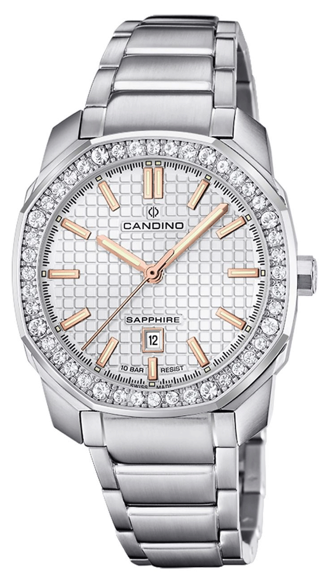 Swiss Women's CANDINO watch, silver. Collection LADY PETITE. C4697/1