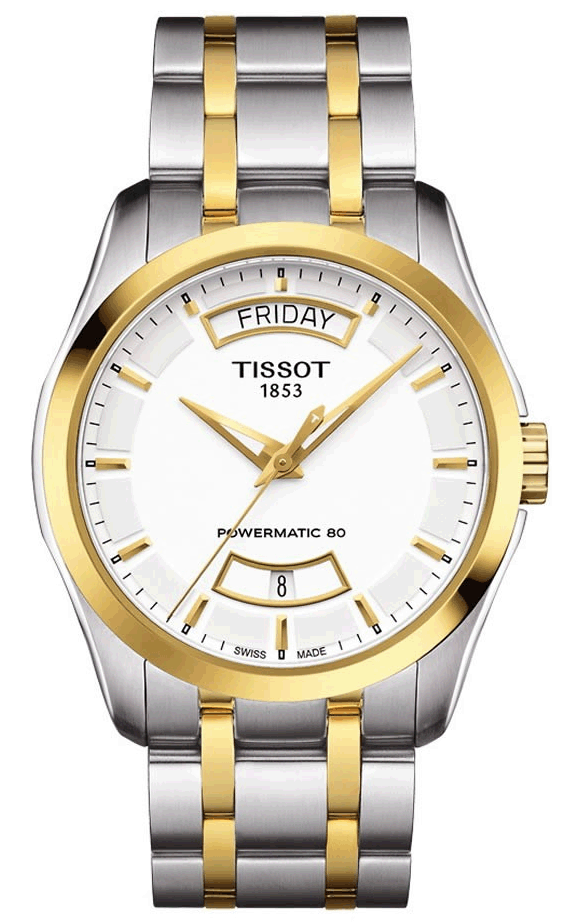 TISSOT COUTURIER POWERMATIC 80 T035.407.22.011.01 Starting at