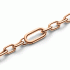 Daniel Wellington Crystal Link Necklace Rose Gold DW00400571